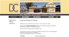 Desktop Screenshot of cityhotel-dc.at